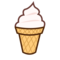 Soft Ice Cream emoji on Emojidex
